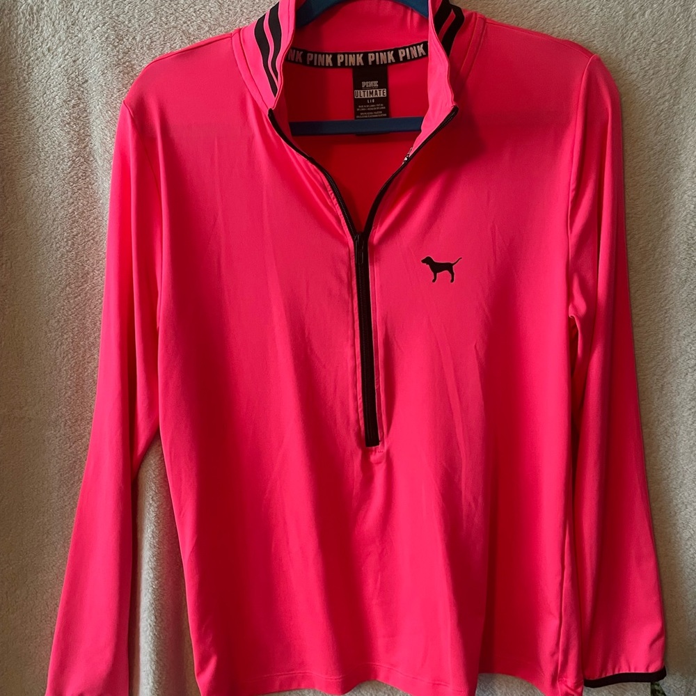 Victoria's Secret PINK half zip top